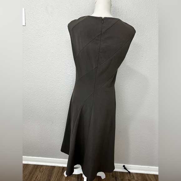 LAFAYETTE 148 NEW YORK TOPENGA PUNTO MILANO A-LINE  FISCUS DRESS sz 10 - Picture 8 of 13